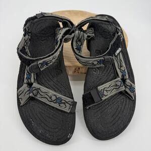 Teva Terradactyl Sandals Mens SZ 9 6601 Blue Gray Wave Hiking Outdoors